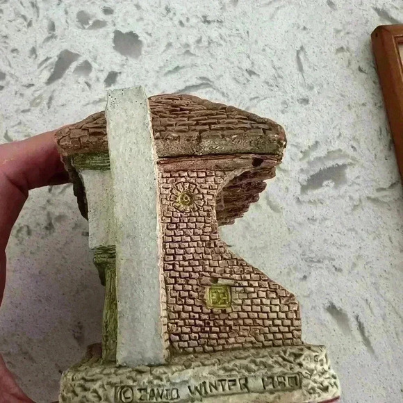 BUNDLE David Winter Old Curiosity Shop Very Early Rare Piece With Windows 1980 - Picture 3 of 10